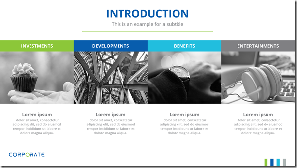 Corporate Presentation Template