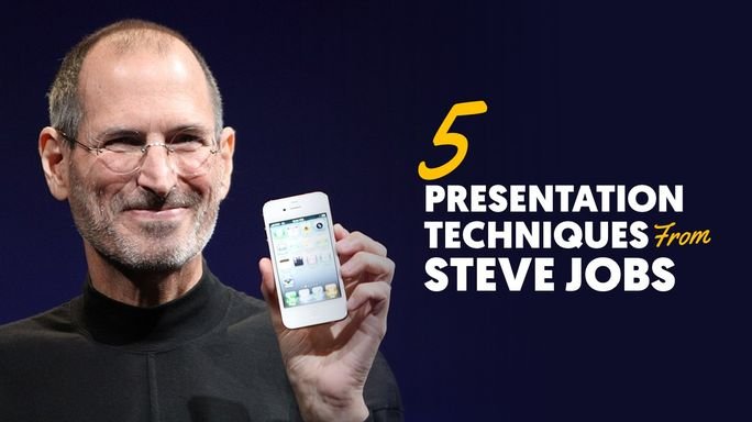 how to give a presentation like steve jobs