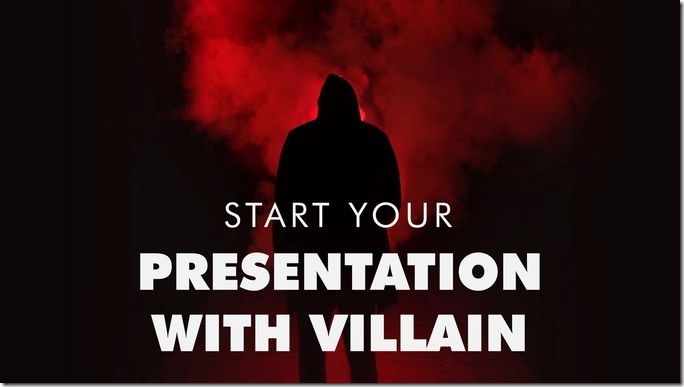 Start Your Presentation with Villain_art