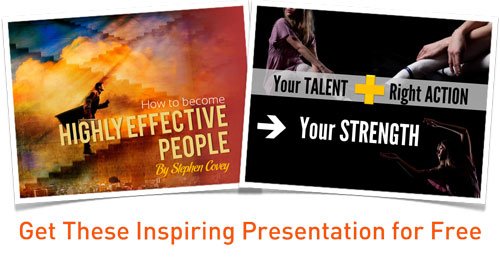 purpose of presentation slide